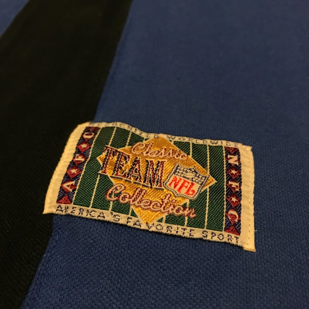 Vintage Giants Long Sleeve Polo Color Block - Picture 3 of 6